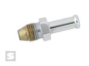 SuperSeat hose fitting. Chrome