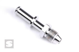 Extended SuperSeat hose fitting. Chrome