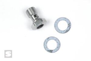 Banjo bolt for fuel gauge