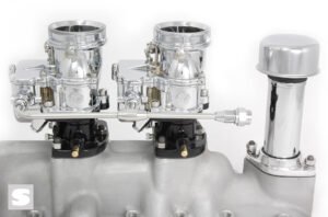 Fuel Line 2x2 - remote pump. Polished