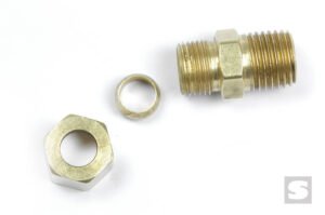 1/4NPT to 5/16in hard line adapter