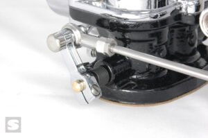 TwoStep 2x2 Premium Linkage. Chrome. 8-5/16in carb spacing