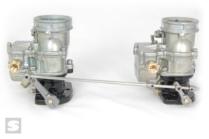TwoStep 2x2 Progressive Linkage. 9-5/8in carb spacing