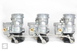 TwoStep 3x2 Progressive Linkage. 4-3/4in carb spacing