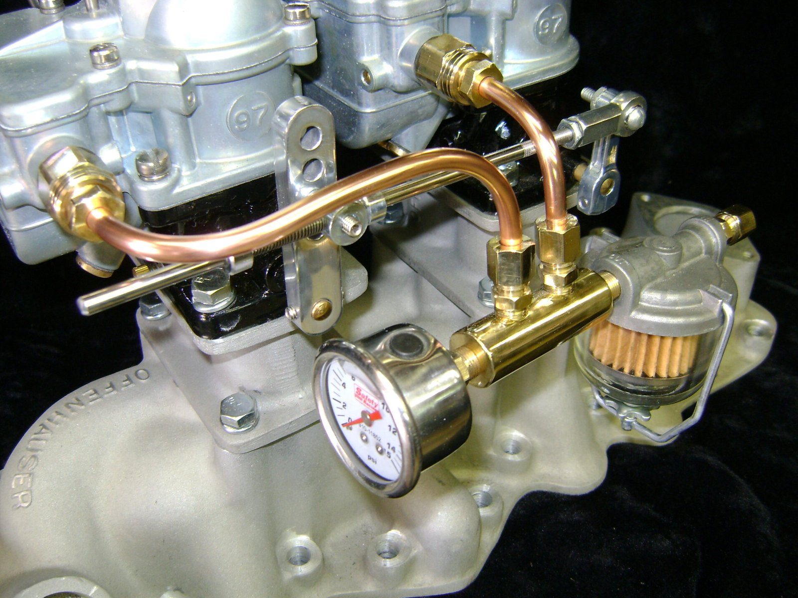 Dual Port Fuel Block