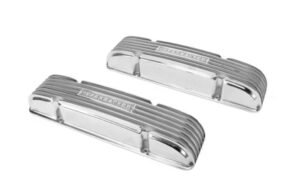 Offenhauser Chevrolet 283 Finned Valve Covers 55-58 - Pair - 3288