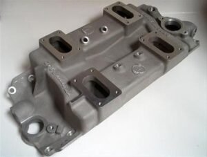 Offenhauser Chevrolet 283 Four-Carb 3-Bolt Intake Manifold - 5024-3B