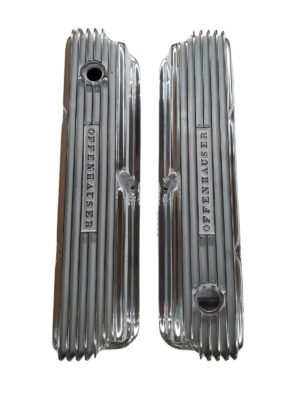 Offenhauser Ford FE Finned Valve Covers - Pair - 5412