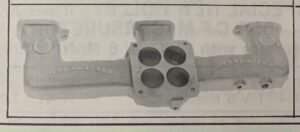 Offenhauser Chevrolet 194-292 Inline-6 Single-Quad Intake Manifold - 5416