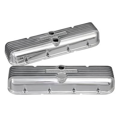 Offenhauser Big-Block Chevy Finned Valve Covers - Pair - 5614