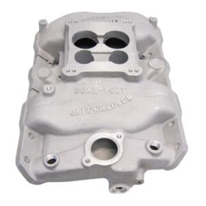 Offenhauser Small-Block Chevy Single-Quadrajet Hi-Rise Intake Manifold - 5744