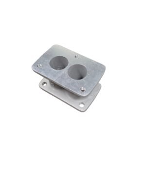 Offenhauser 2" Hi-Rise Adapter for 3-Bolt Stromberg Carburetors - 5758